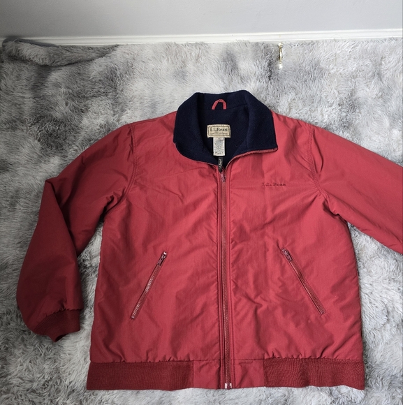 L.L. Bean Other - VINTAGE L.L. Bean Men's Red Jacket L VTG